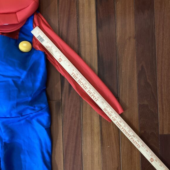 Super Mario Halloween Costume Cosplay Size L (10/12) “No Mustache Or Gloves” - Picture 6 of 10